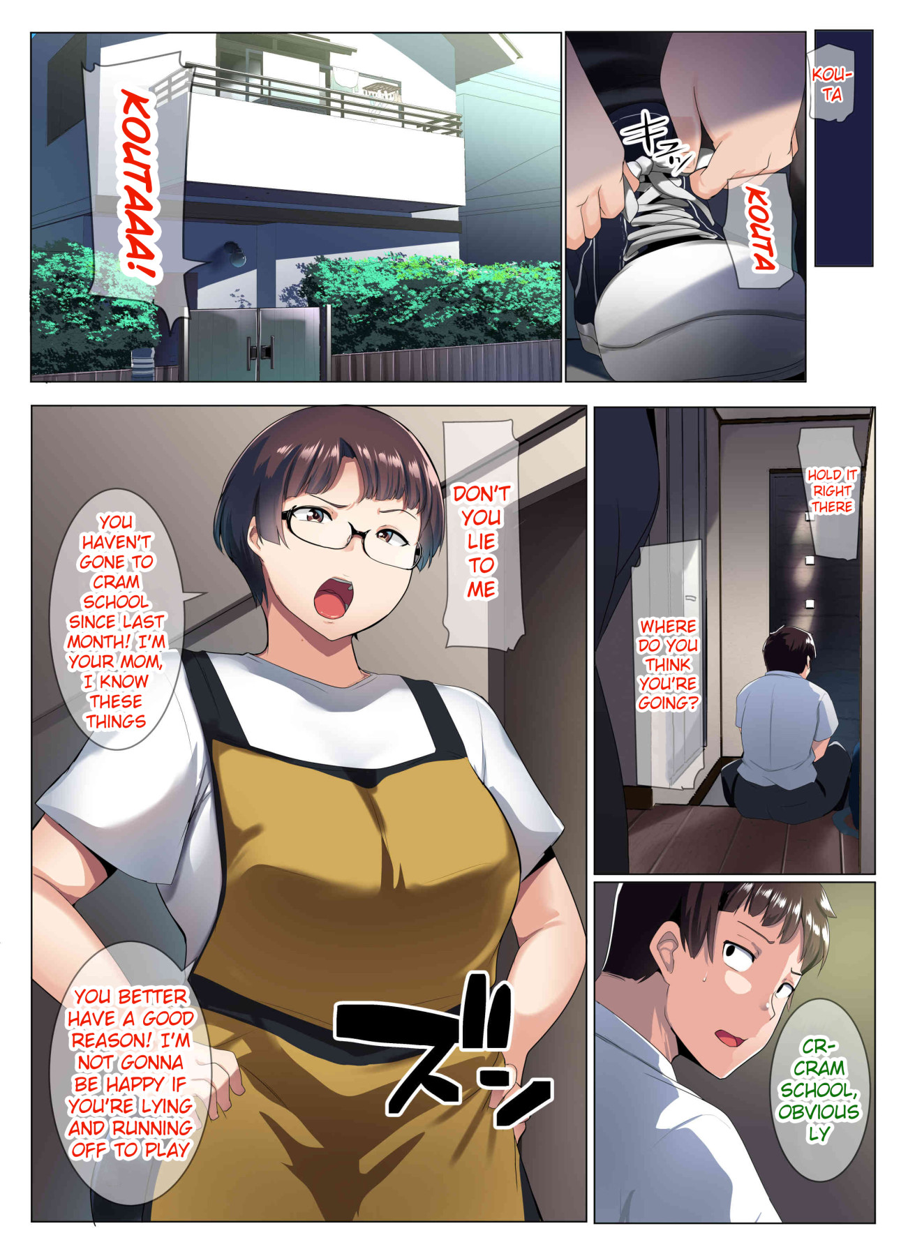 Hentai Manga Comic-The Glasses-Wearing Wife's Friend-Read-7